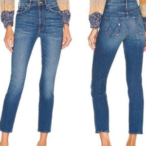 Mother Denim The Swooner Rascal Ankle Size 25